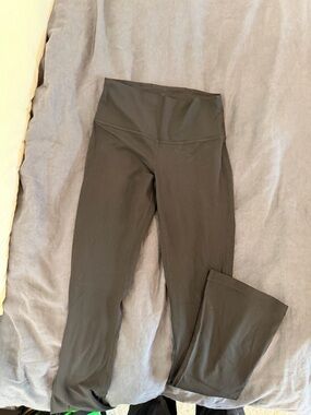 lululemon athletica Black Ribbed High-Rise Leggings